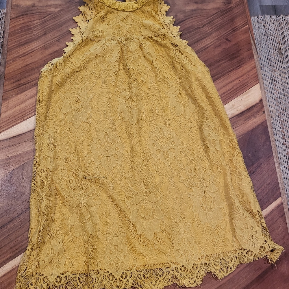 Paper+tee Yello halter top